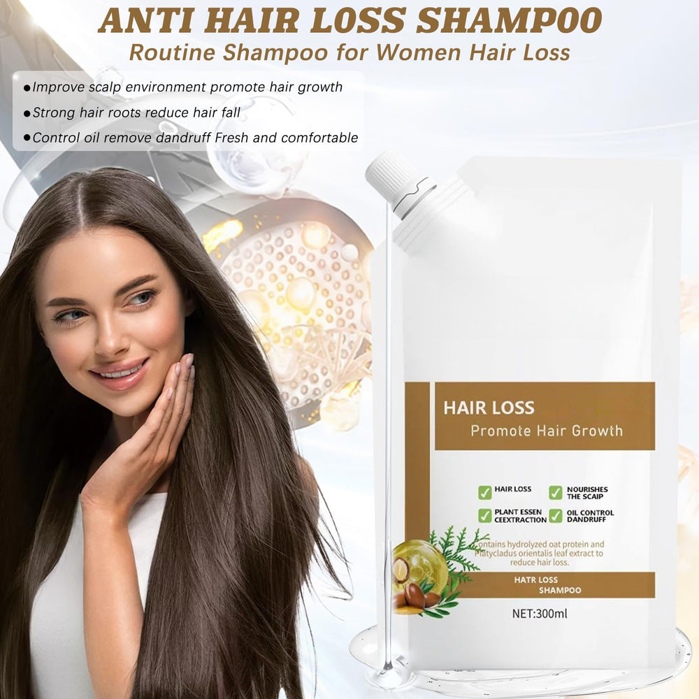CidnMatd volume-boost shampoo scene illustrating fuller, bouncier hair texture