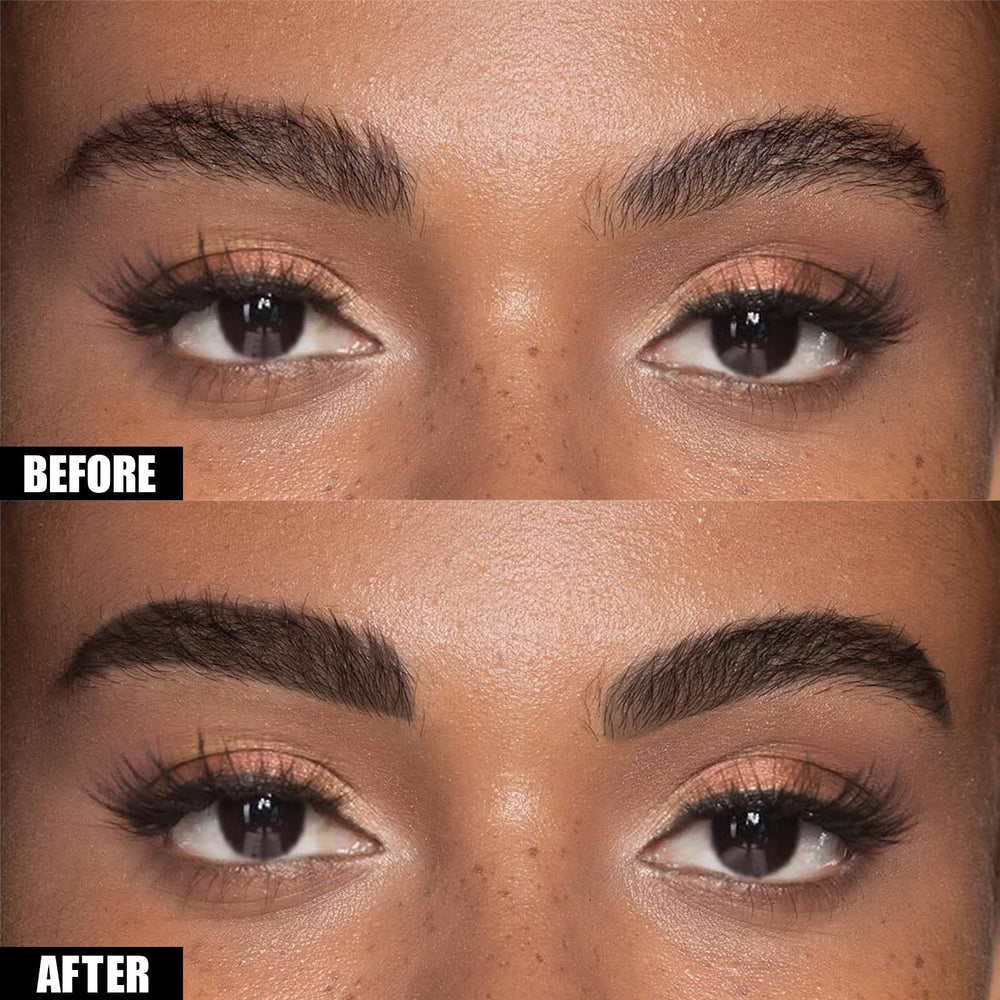 Cilrofelr Tattoo Brow Gel waterproof finish resists smudging during workouts.