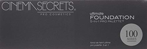 Cinema Secrets Ultimate Foundation 5-in-1 palette compact case for travel-ready makeup application