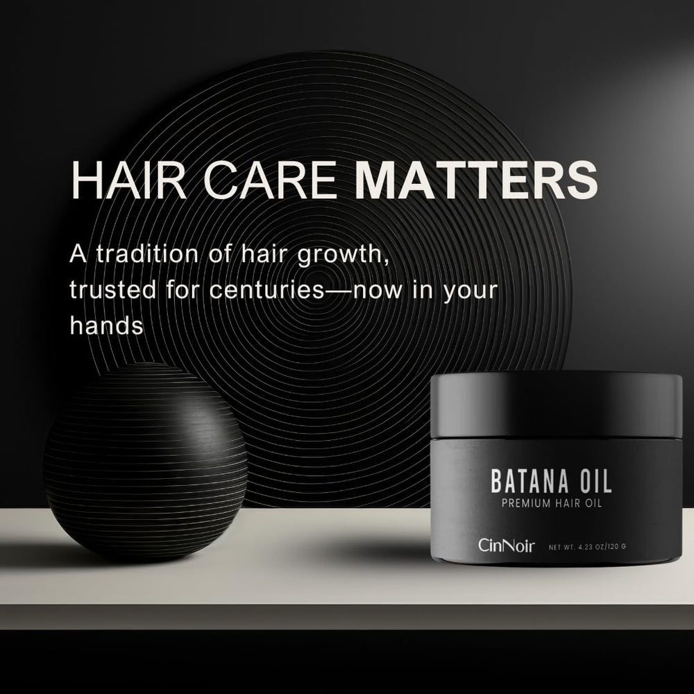 CinNoir Batana Oil for multi-use routine: pre-shampoo, leave-in, or styling.