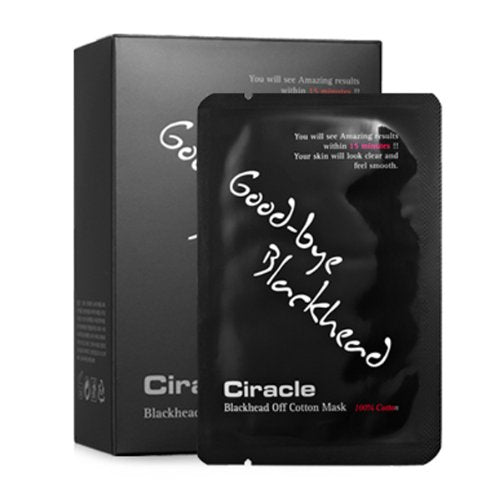Ciracle Blackhead Off Cotton Mask—new version sheet mask for clearer-looking pores and easy skincare.