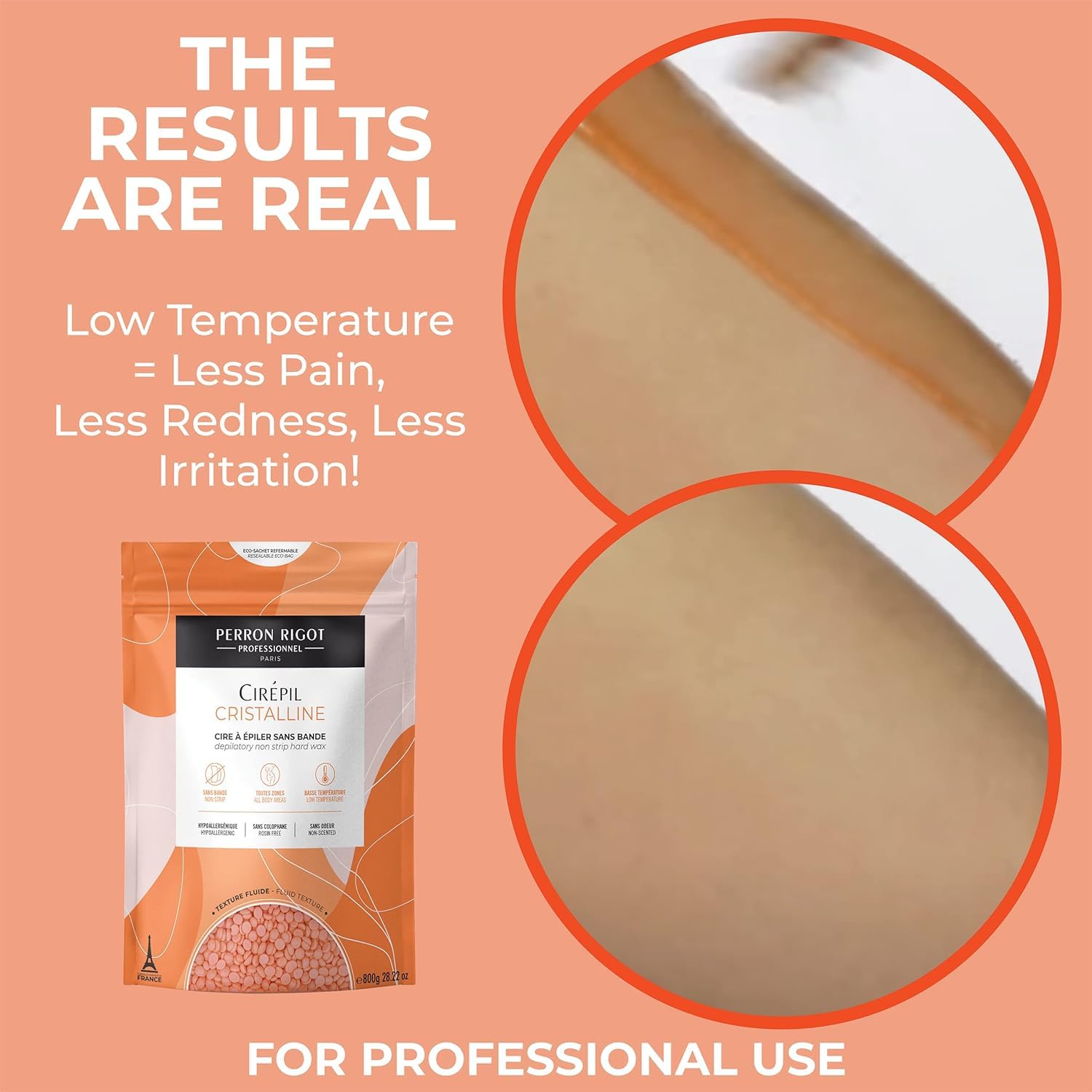 Thin layers save product per session with Cristalline