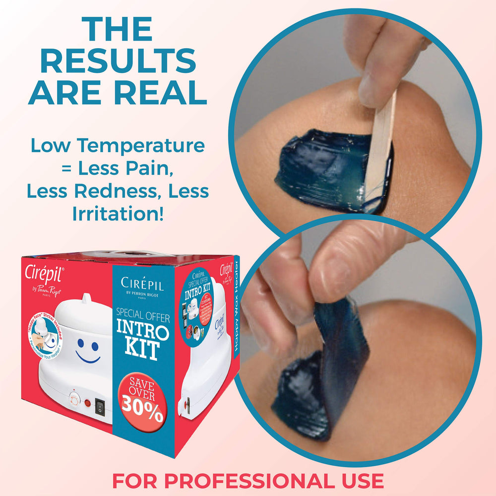 Cirepil instruction DVD shows waxing techniques and tips.