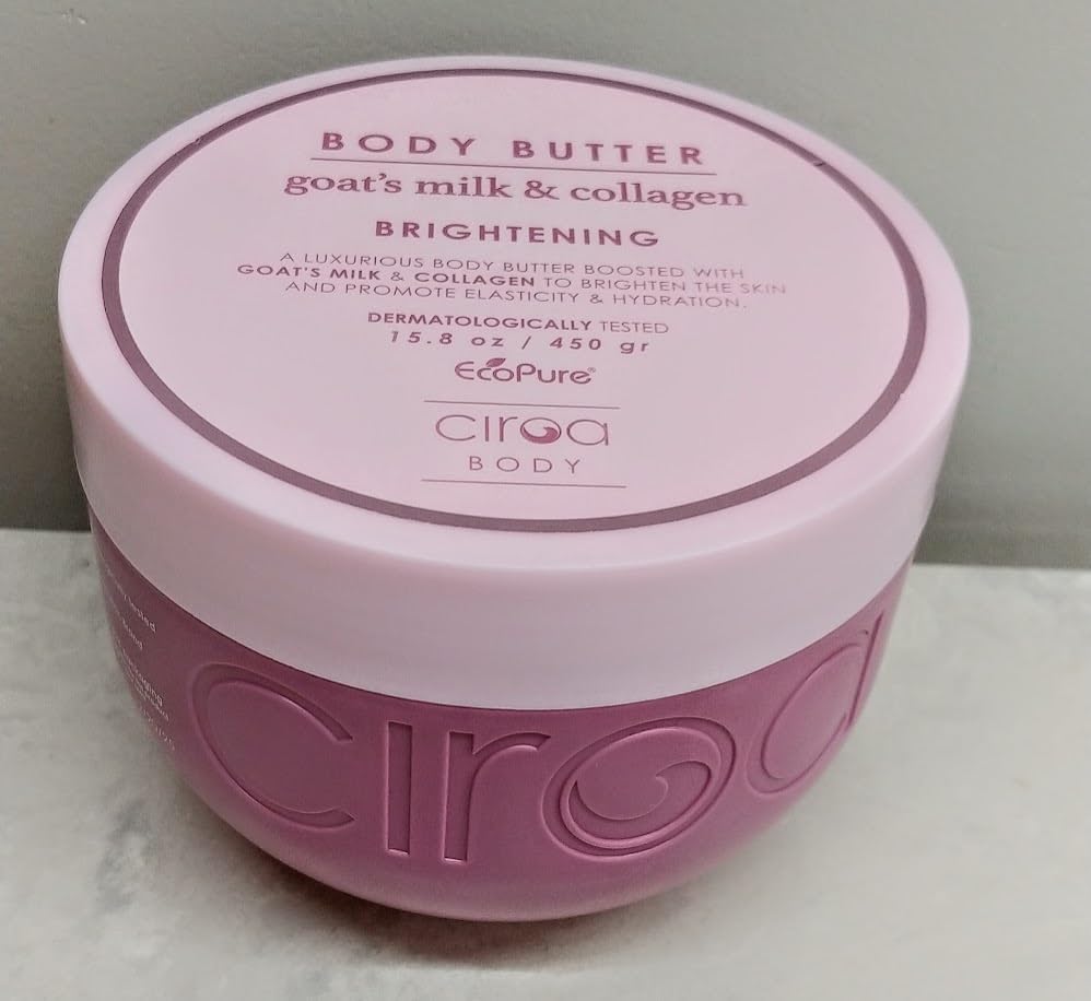 Ciroa Body Butter on arm demonstrates easy absorption and lasting softness.