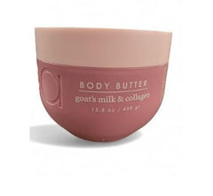 Ciroa Body Butter goats milk detail highlights natural nourishing ingredients.