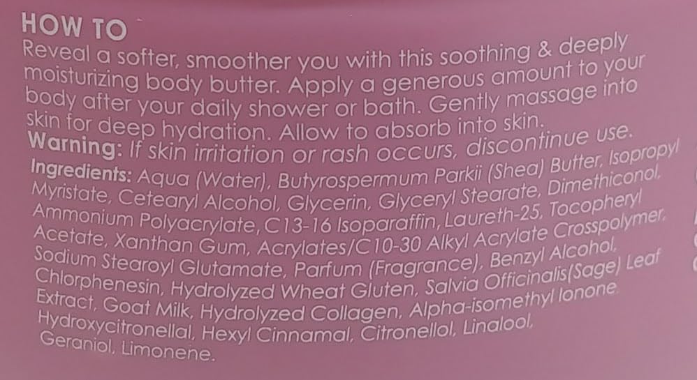 Ciroa Body Butter 15.8 oz pack illustrates generous size for ongoing use.