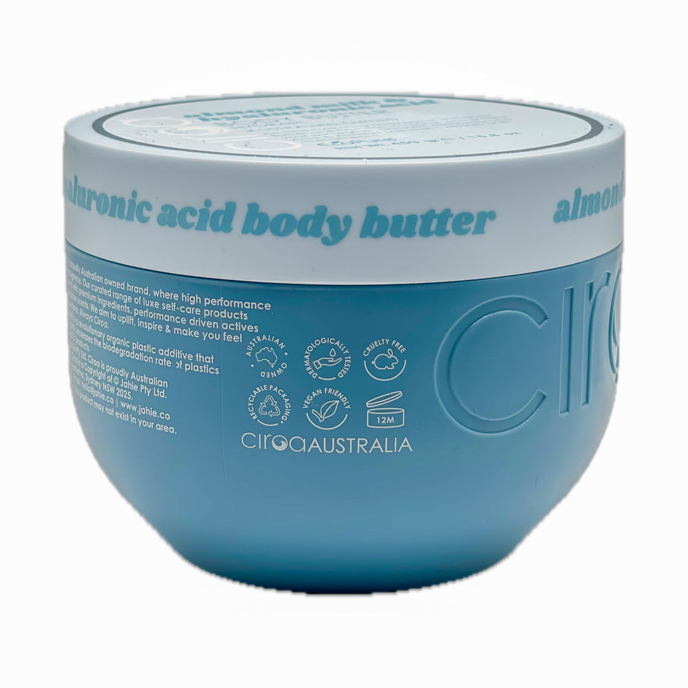 Ciroa butter being massaged into skin in a demonstration