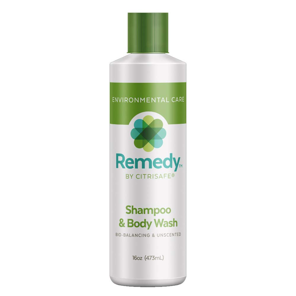 CitriSafe Remedy bottle with rich lather, ideal for gentle cleansing and buildup removal