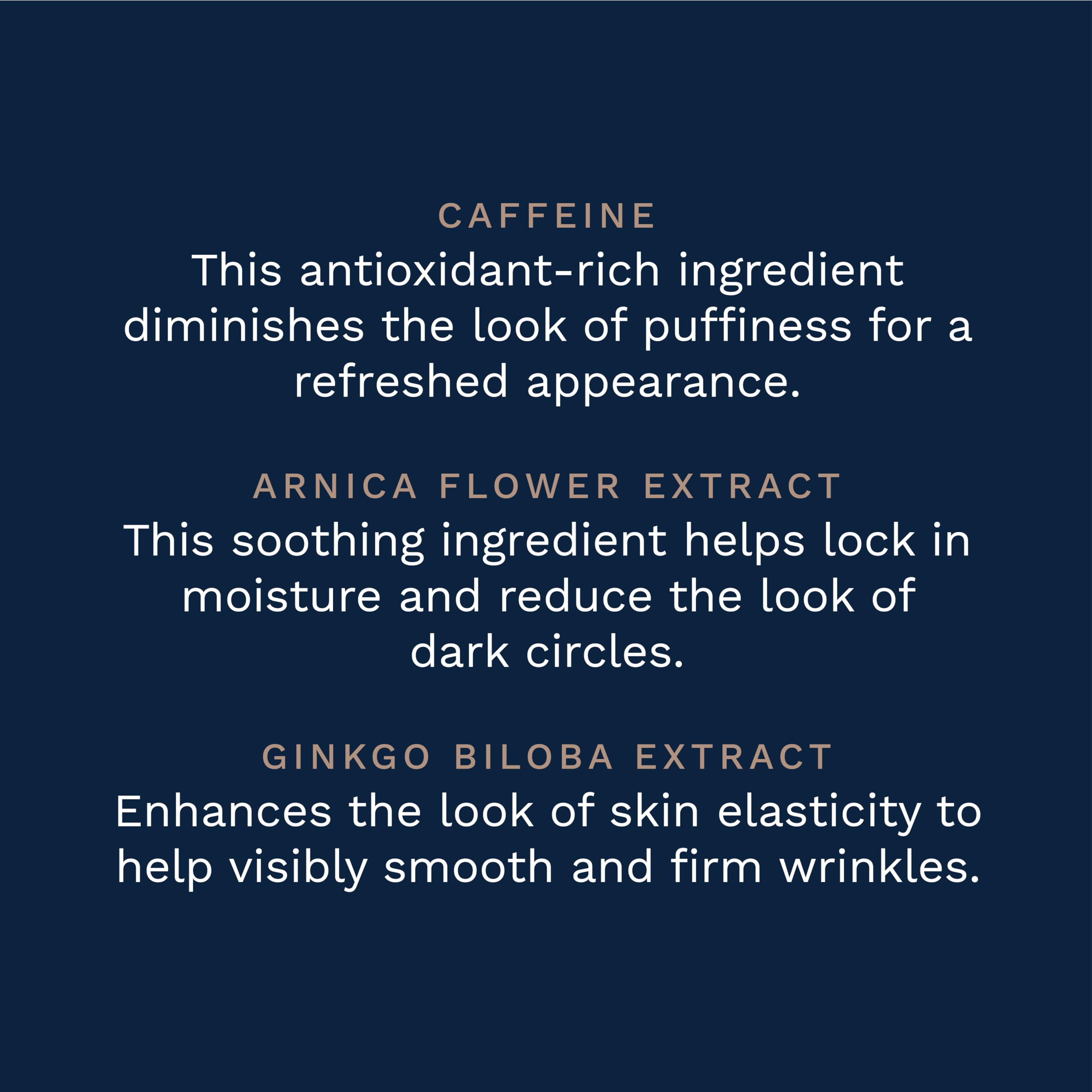 City Beauty Brightening Eye Cream softens shadows, creating a refreshed eye area after use.
