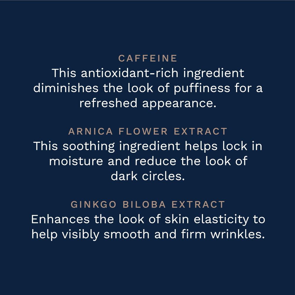 City Beauty Brightening Eye Cream softens shadows, creating a refreshed eye area after use.
