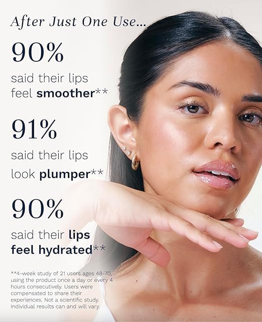 Closeup of City Lips Clear gloss applicator highlights smooth glide and radiant shine.