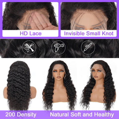 City Girl Deep Wave wig cap construction with adjustable straps for secure fit.