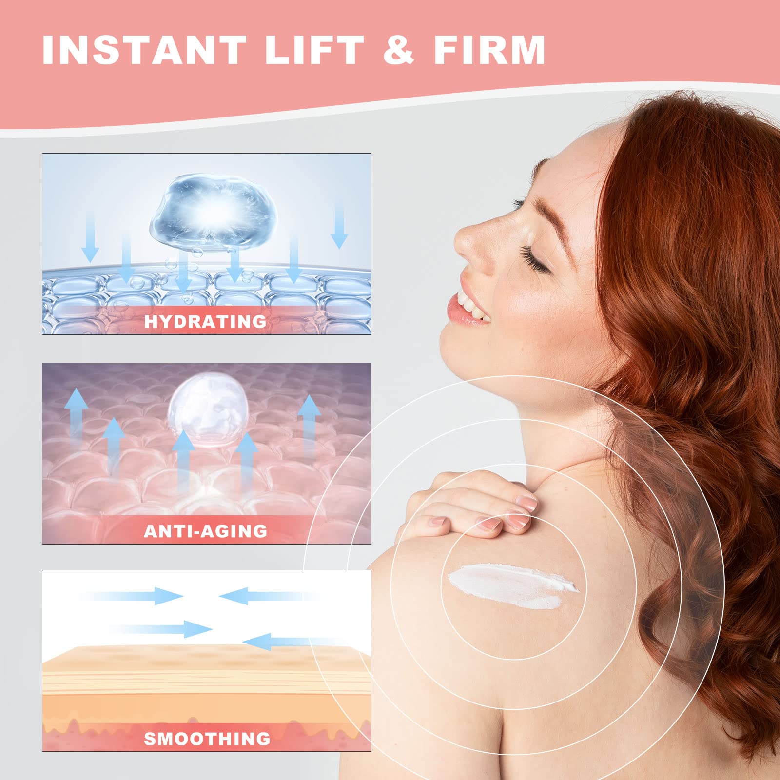 CITYGOO Hibiscus and Honey Neck Lines image highlights reduced line appearance