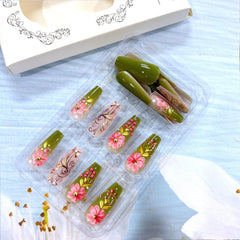 CJDLTS ballet-shaped nails for comfortable wear and style