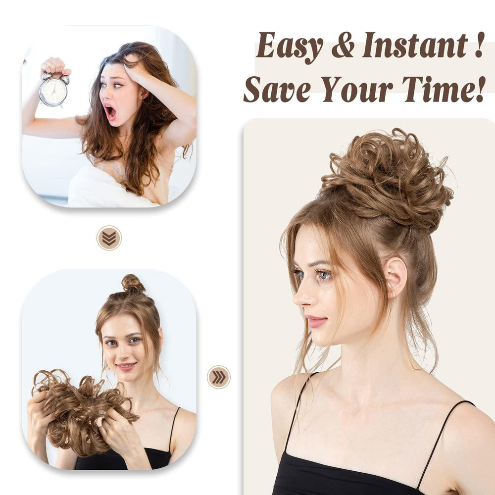 CJL HAIR 55 gram bun accessory for secure, comfortable wear