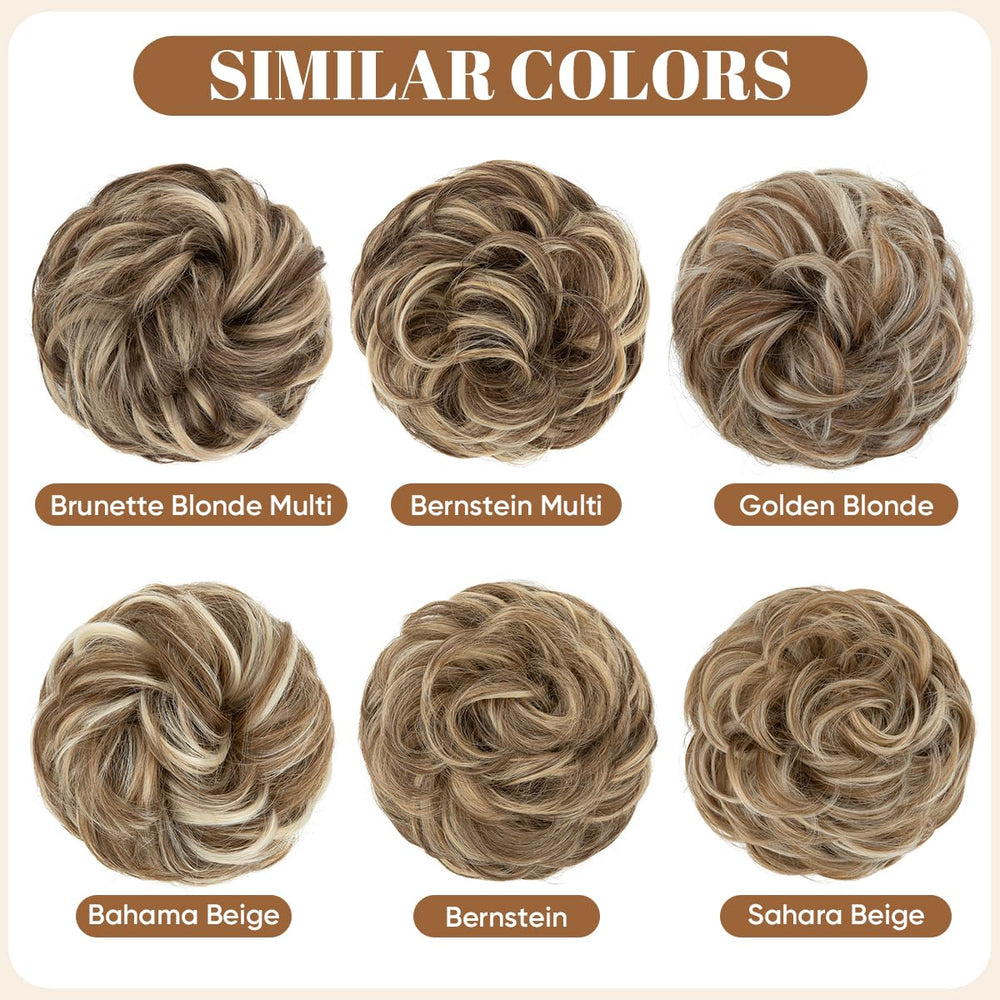 CJL HAIR synthetic chignon extension lightweight secure all-day wear.