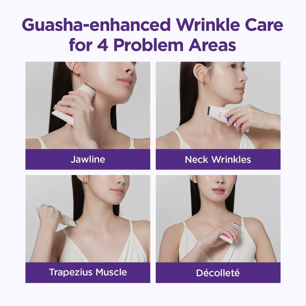 Award badge for CKD Gua Sha Neck Cream recognizing 2024 Global K-Beauty Award.