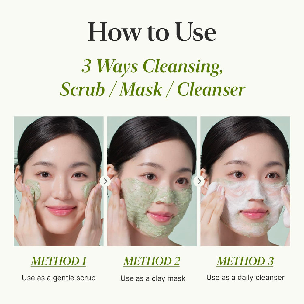 CKD Guaranteed Green Plum routine visuals showing 3-in-1 action