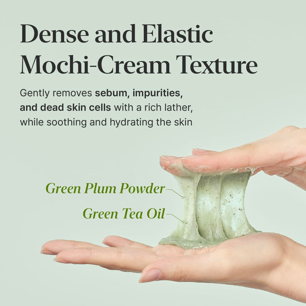 CKD Guaranteed Green Plum packaging and jar on vanity