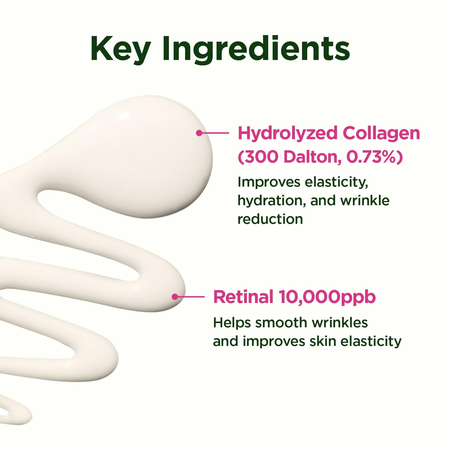 CKD Guaranteed formula with hyaluronic acid and peptides locks in moisture