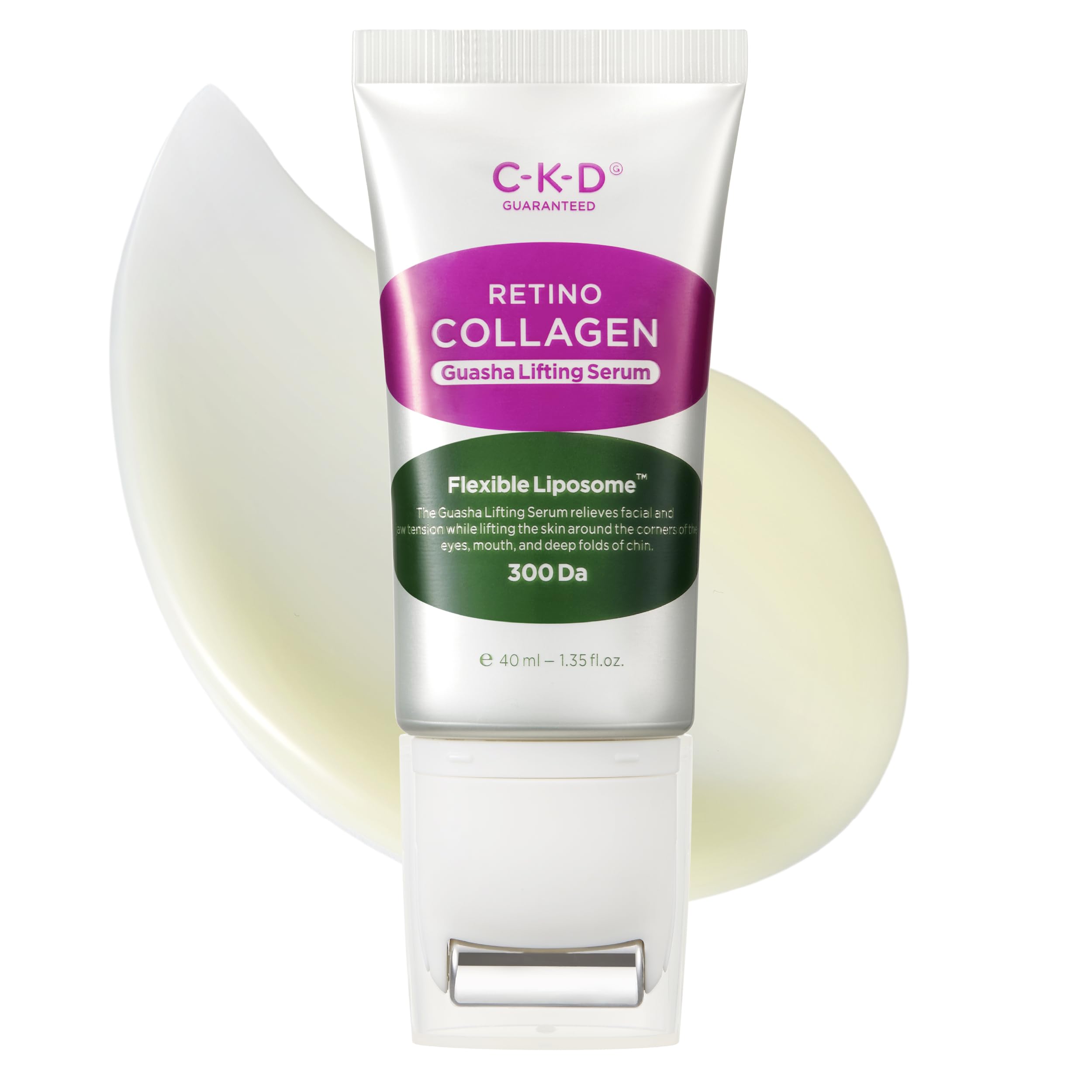CKD Gua Sha Serum bottle front view highlighting lifting formula
