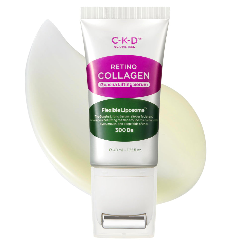 CKD Gua Sha Serum bottle front view highlighting lifting formula
