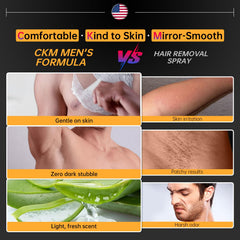 Texture close-up of CKM cream for smooth skin
