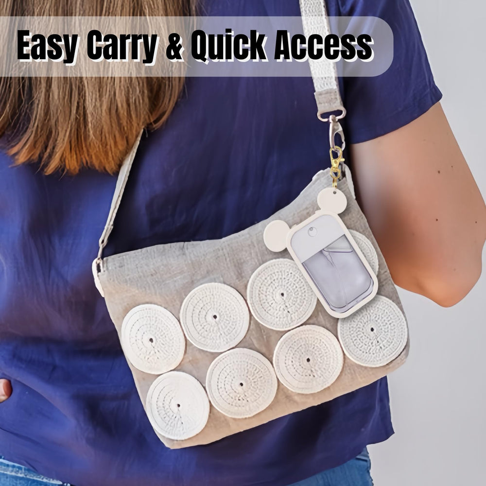 CKONXE compact sanitizer case keeps essentials accessible when on the go