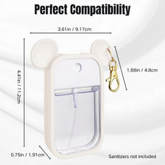 CKONXE ear-shaped-top case adds playful style and visibility for the sanitizer
