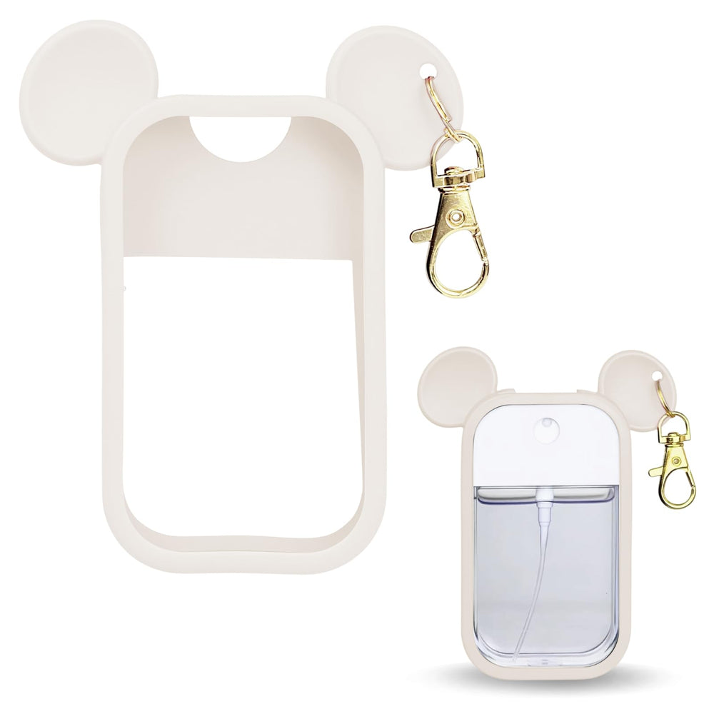 CKONXE mouse-design silicone case protects Touchland Power Mist while staying easy to grab on the go