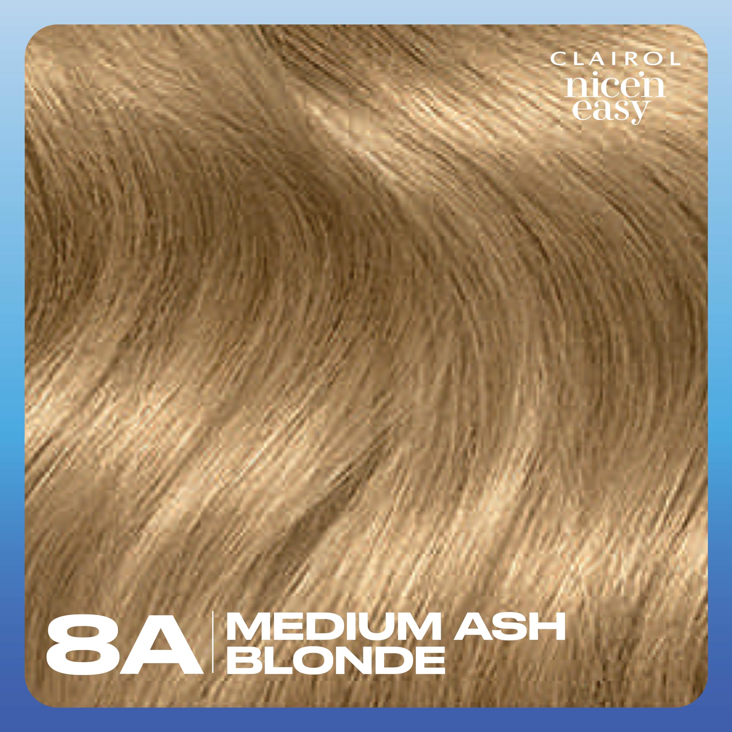 Nice'n Easy color lasts up to eight weeks with shine.
