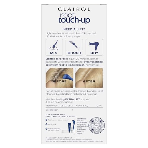 Clairol Root Touch-Up activator bottle for precise at-home color processing