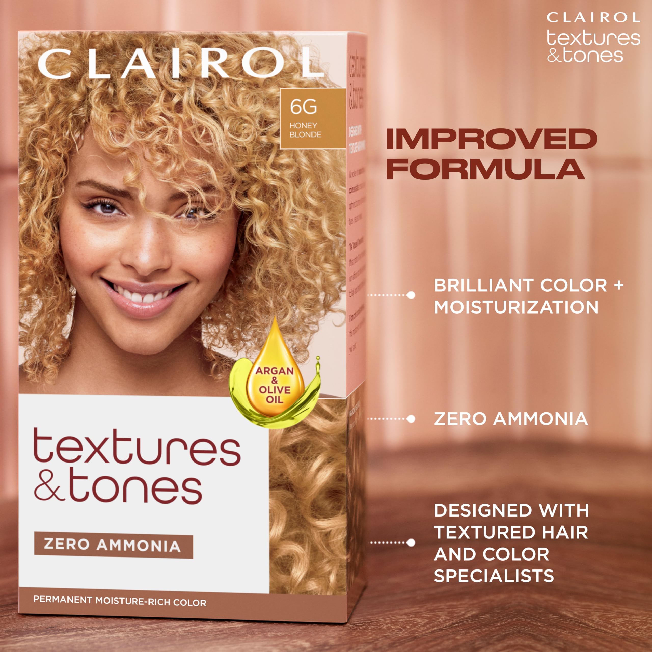 Clairol Intensive Moisturizing Mask pairs with Crimson Red for detangling.