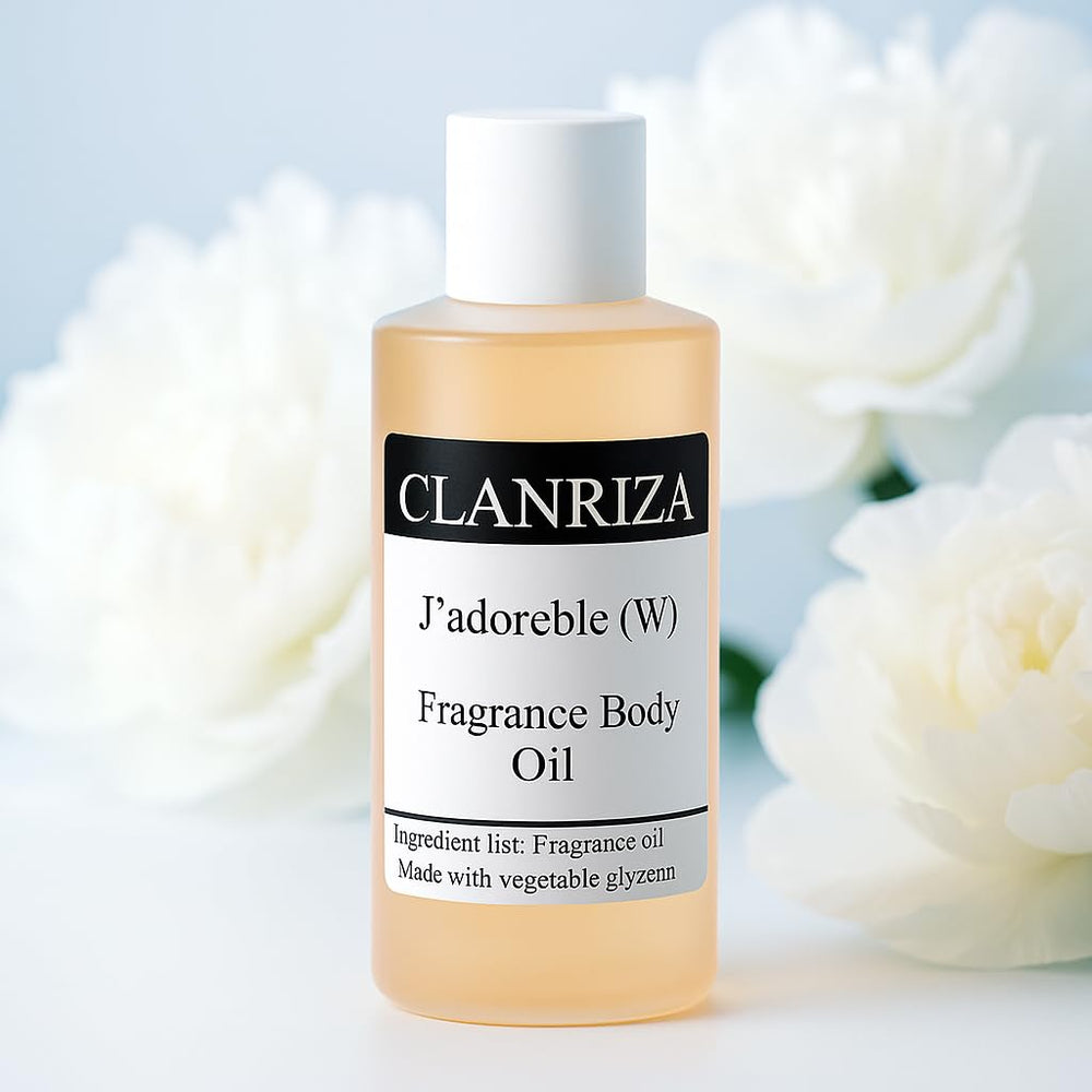 CLANRIZA J'Adoreble packaging image featuring premium bottle for gifting.