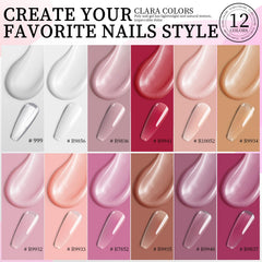 Clara Colors 48W UV lamp speeds curing for lasting nail extensions.