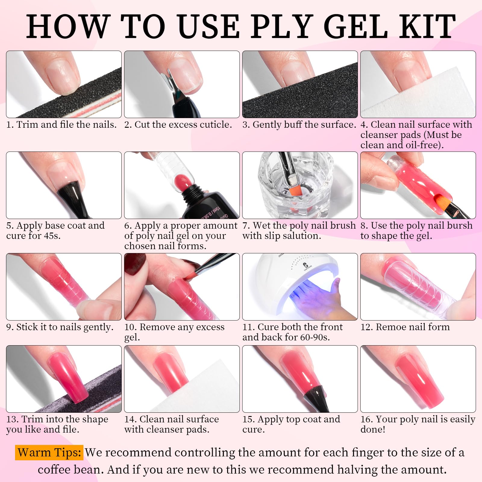 Clara Colors all-in-one kit for home nail art sessions.
