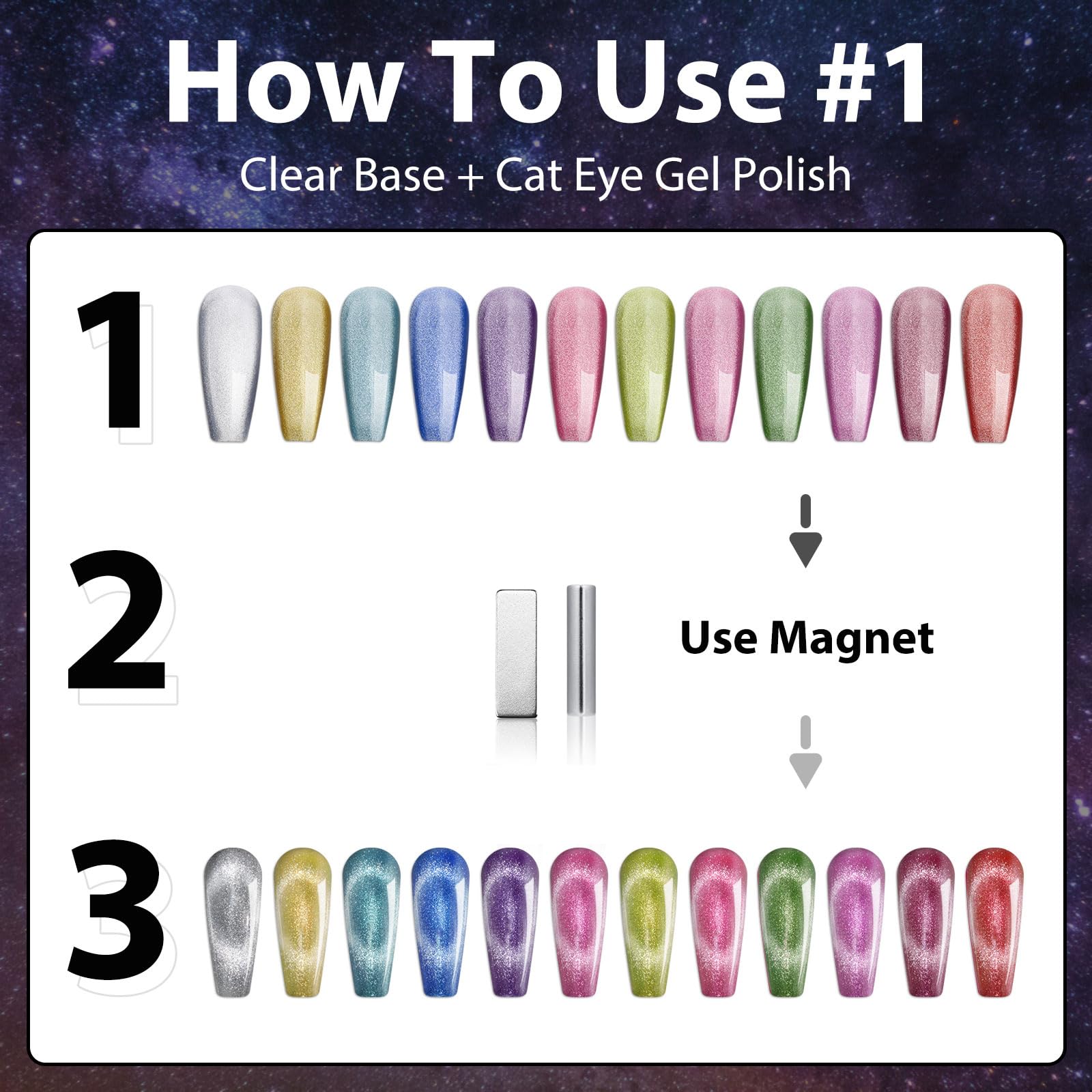 Clara Colors soak-off UV-led formula removes smoothly after wear.