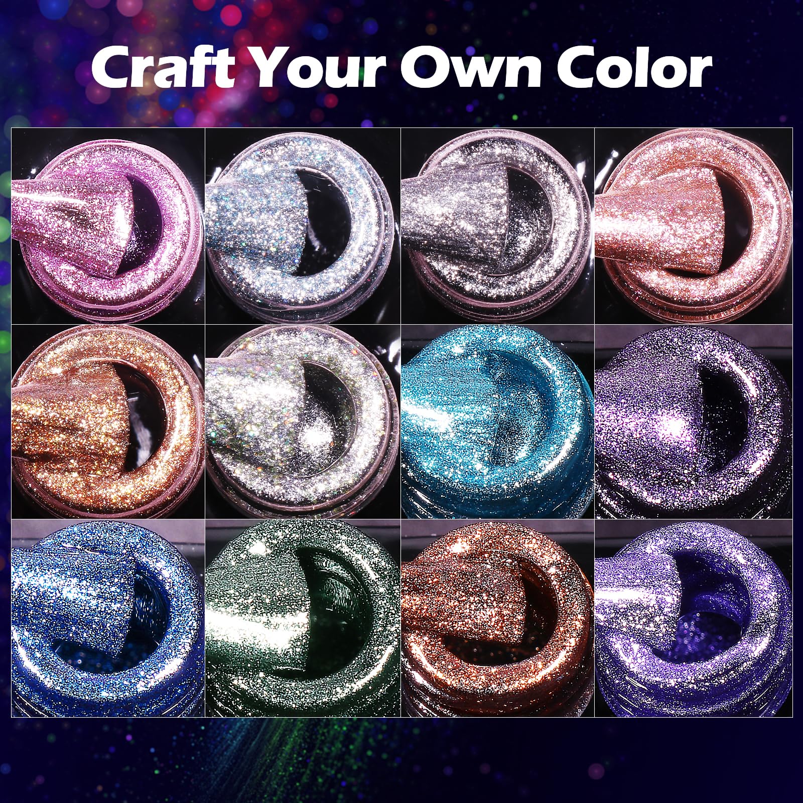 Clara Colors magnet tool enables dramatic cat-eye effects for salon-like results.