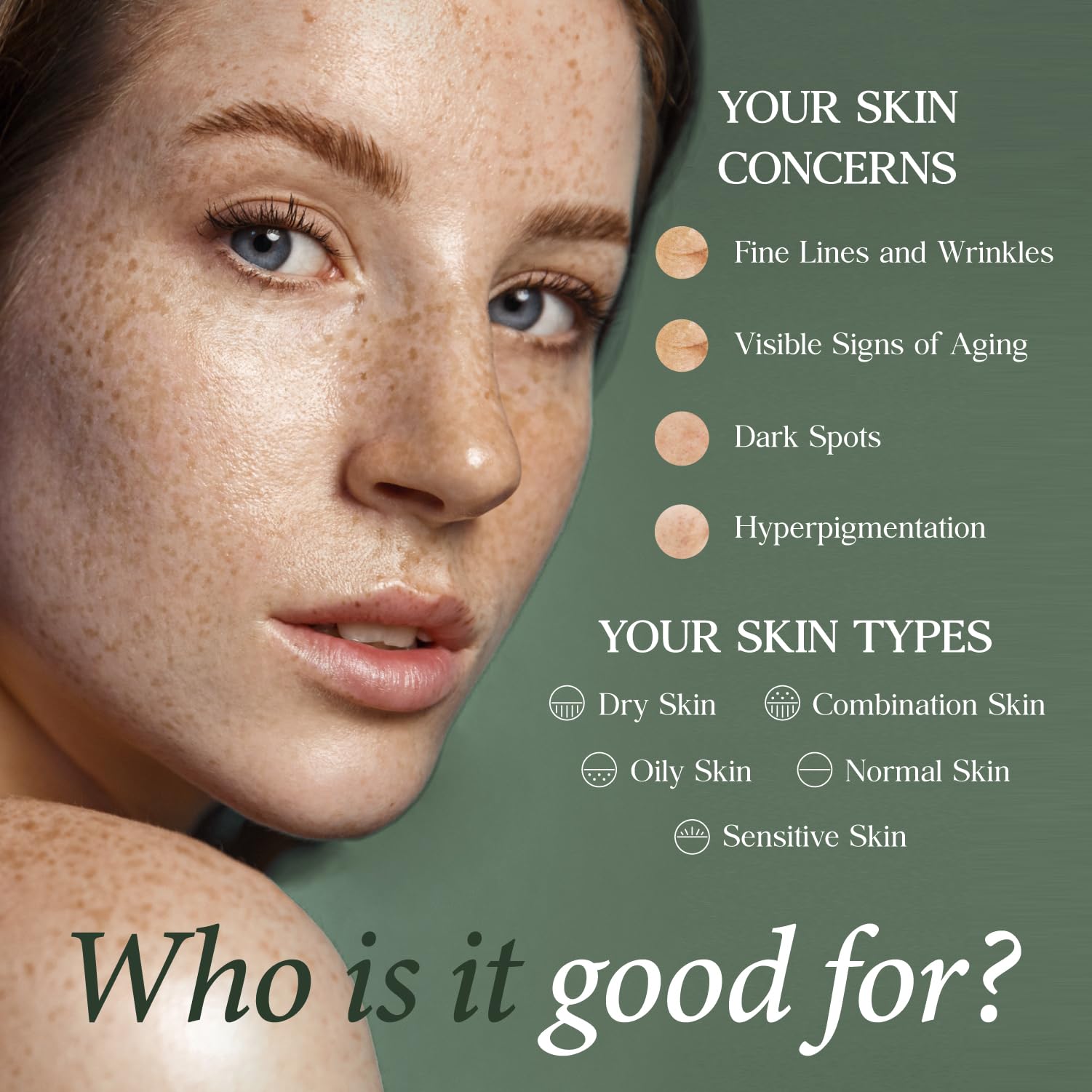 CLARA'S NEW YORK Retinol Serum texture swirl highlights creamy consistency.