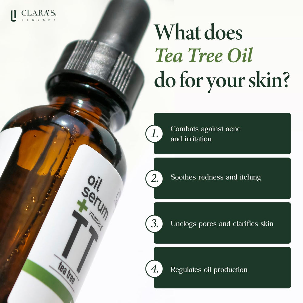 Clara's New York serum dropper close-up for precise application