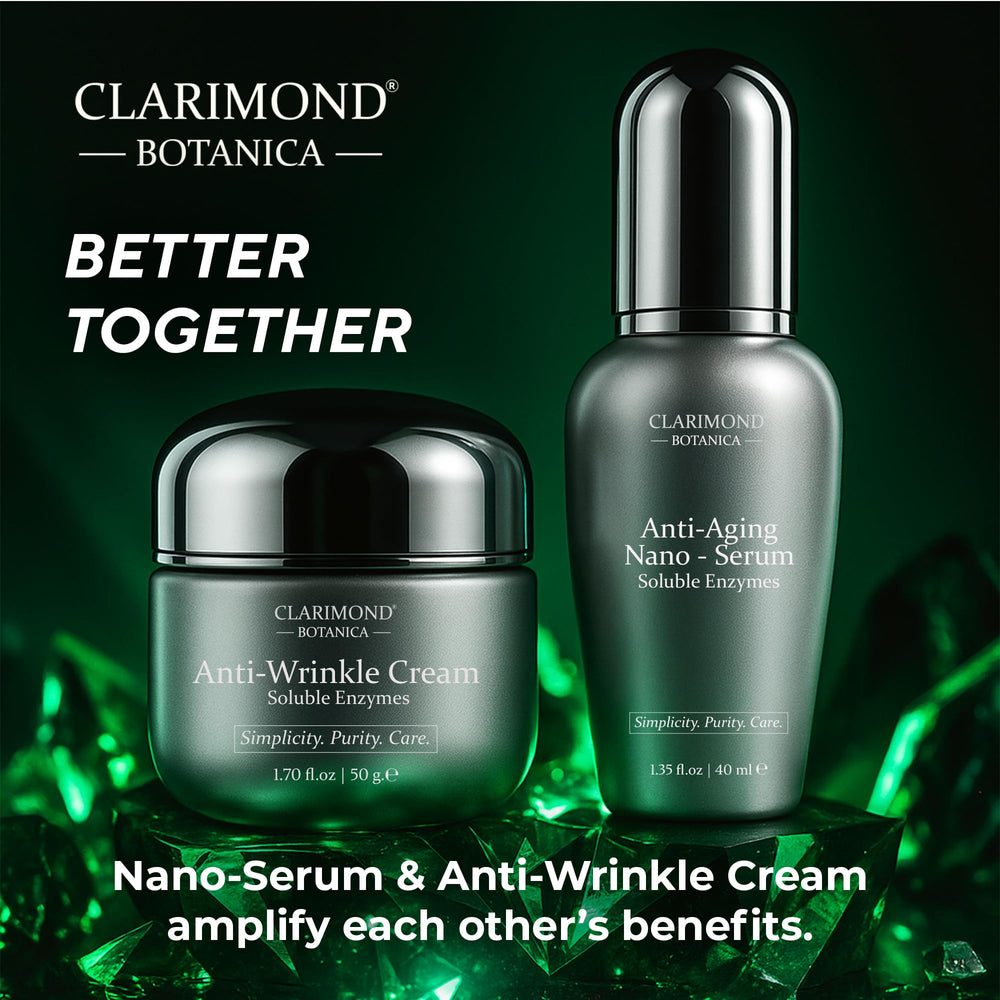 Clarimond Oralcare shelf scene supports daily skincare routine