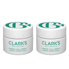 Clark's Botanicals Jasmine Vital Hydration bottle pump demonstrates quick absorption for daily use