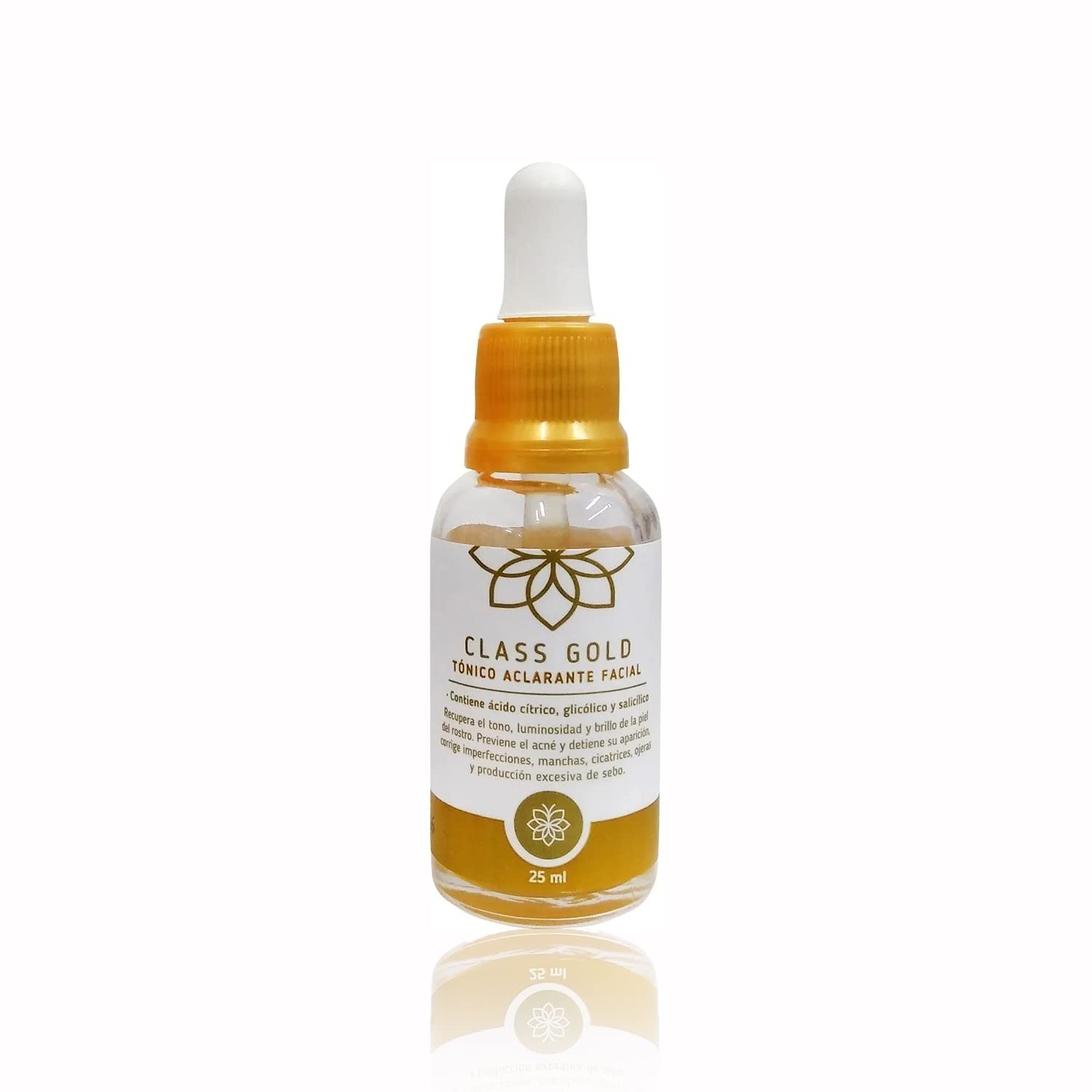 Class Gold Clarifying Toner bottle on white surface for daily skincare, may support even skin tone