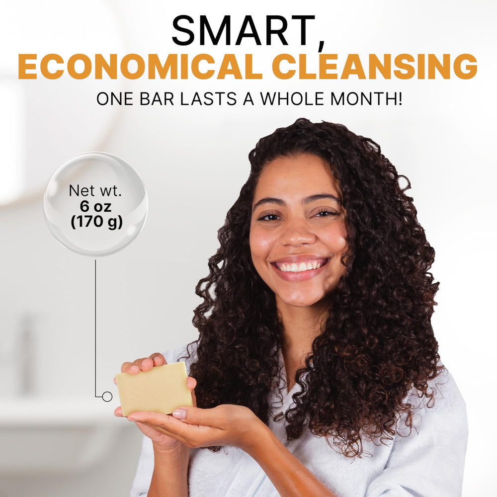 USA-made seal on CLASSYONE Grandma’s Pure Lye Soap Bar.