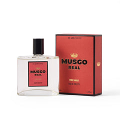 Claus Porto Musgo Real Puro Sangue bottle front, ideal for evening wear.