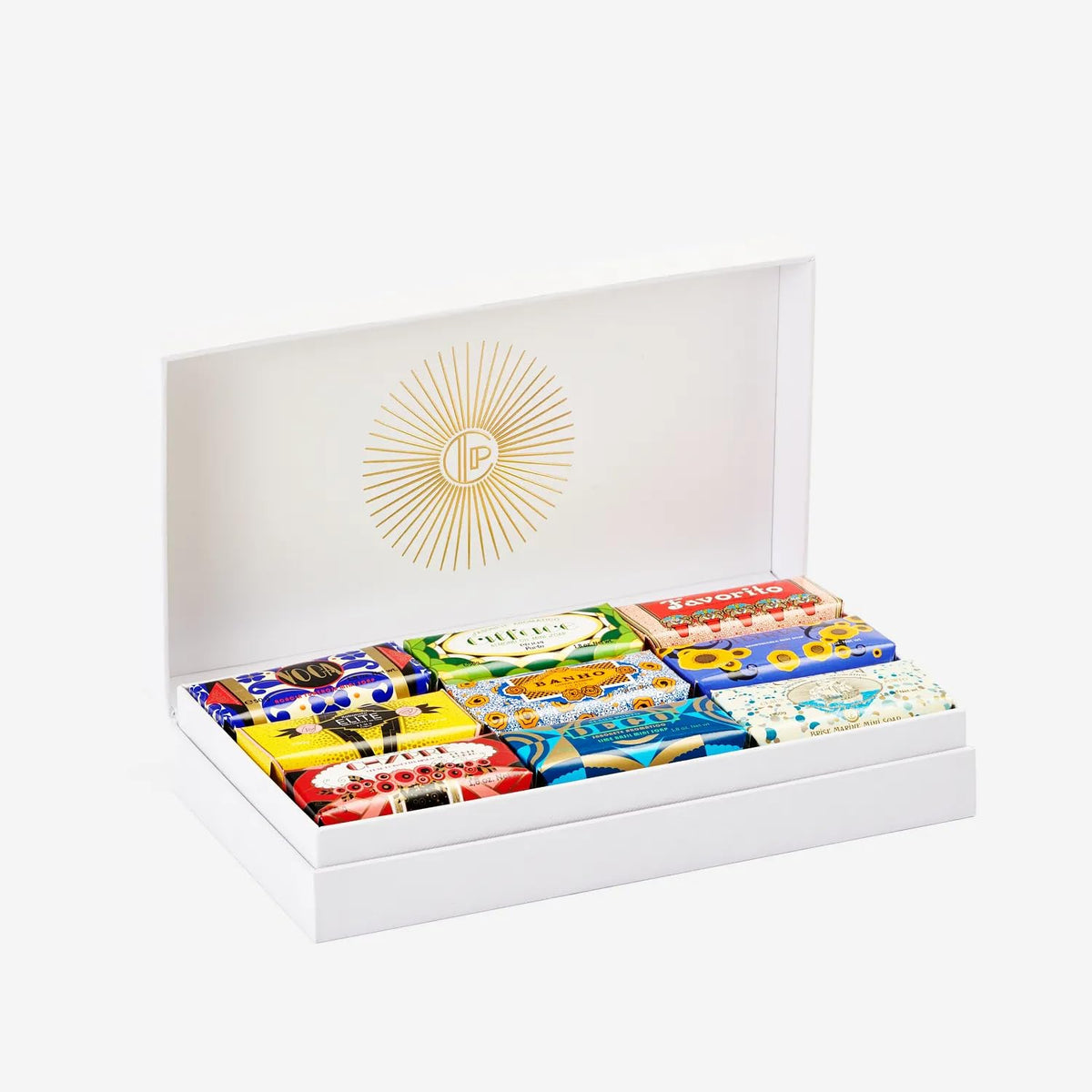 Claus Porto Deco Gift Box with 9 mini soaps; ideal luxurious gift for homes