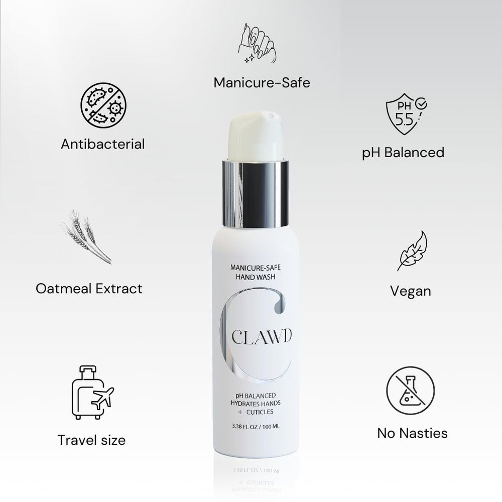 CLAWD 100ml packaging shown as travel-friendly bottle