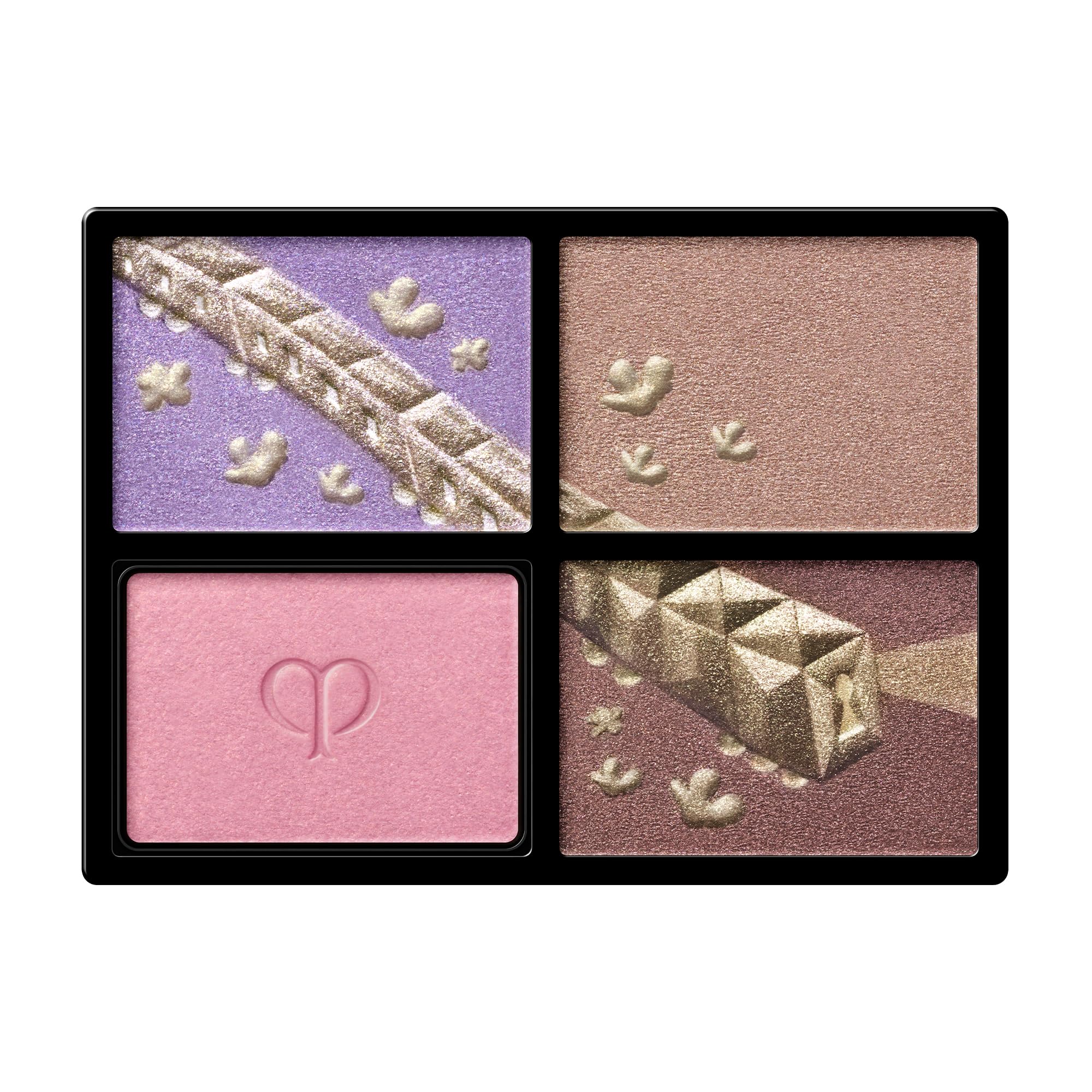 Clé de Peau Beauté compact mirror inside for easy on-the-go touch-ups.