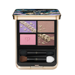 Clé de Peau Beauté Eye Color Quad 504 open palette with four harmonious shades for refined looks.
