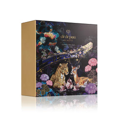 Clé de Peau Beauté Hydro-Softening Essence Lotion application, provides deep hydration and barrier support.